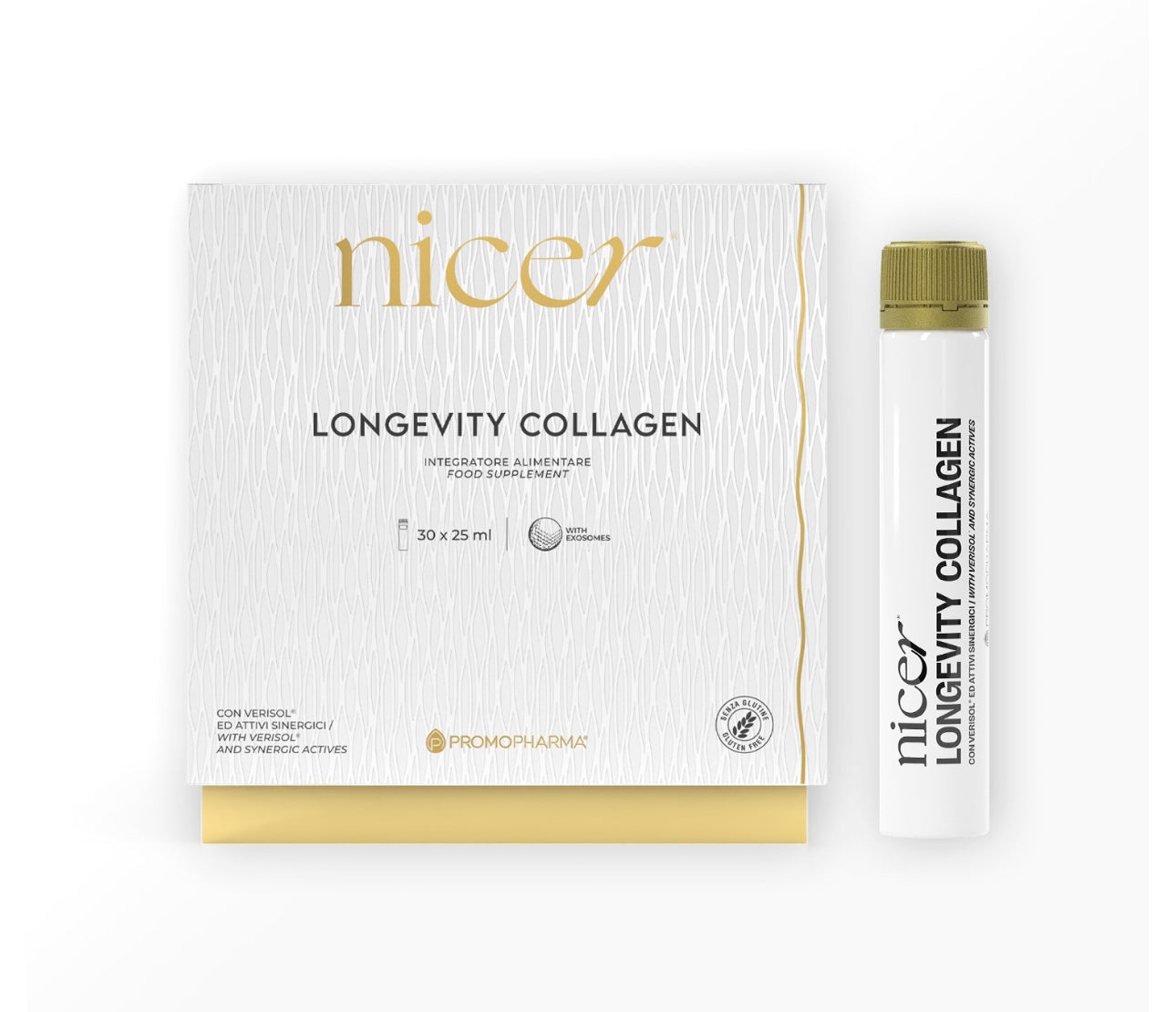 Nicer Longevity Collagen (con ESOSOMI) – 30 Fiale